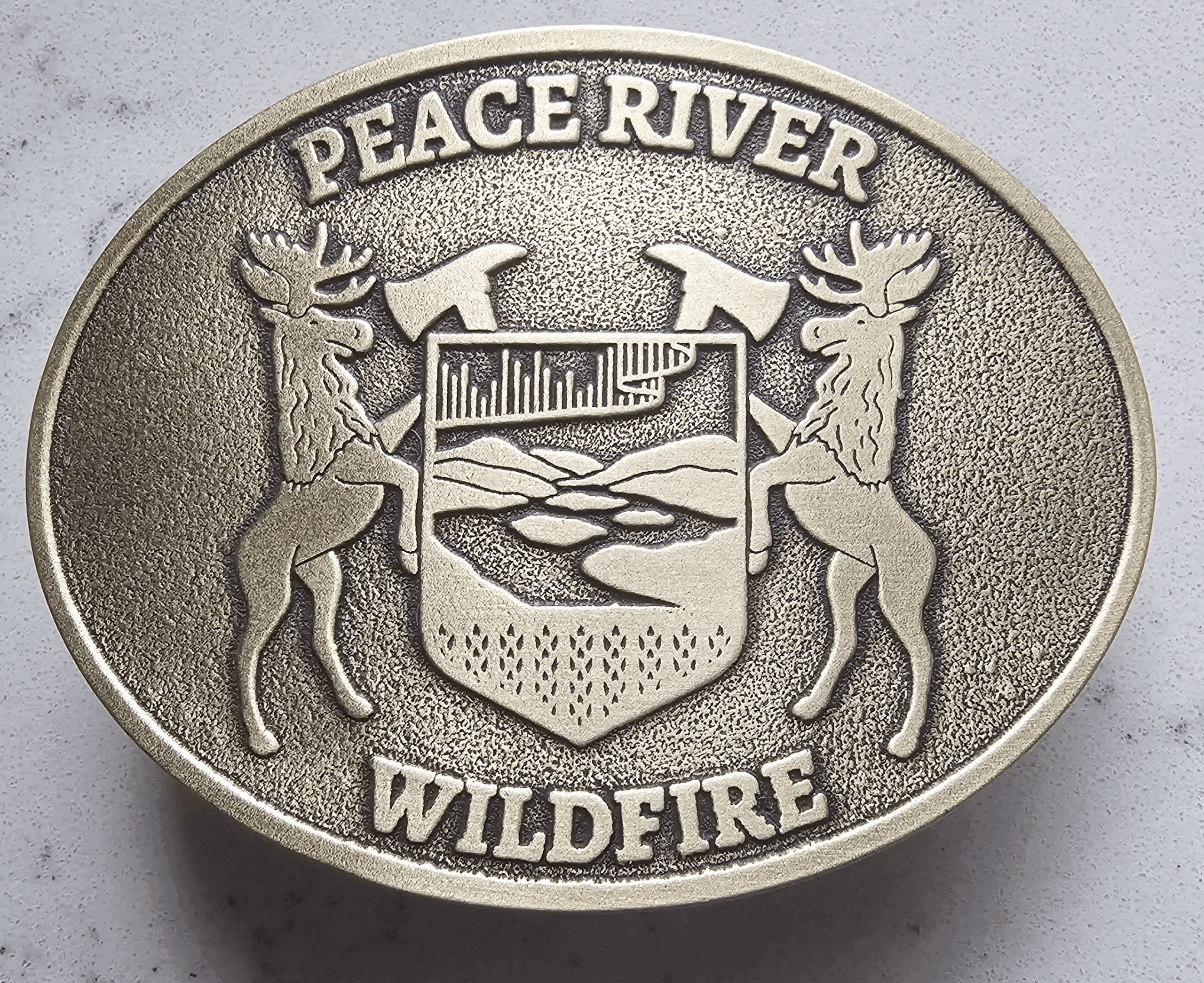 Peace River Wilfire Buckle