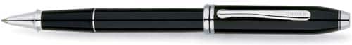 Cross Townsend - Black Lacquer + Rhodium Plating