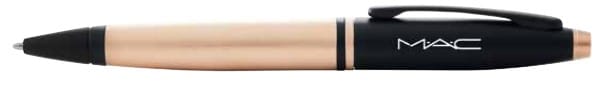 Cross Calais, a Corporate Gift Best Seller | 9 Rose Gold Calaise Ballpoint Pen with MAC Cosmetics logo