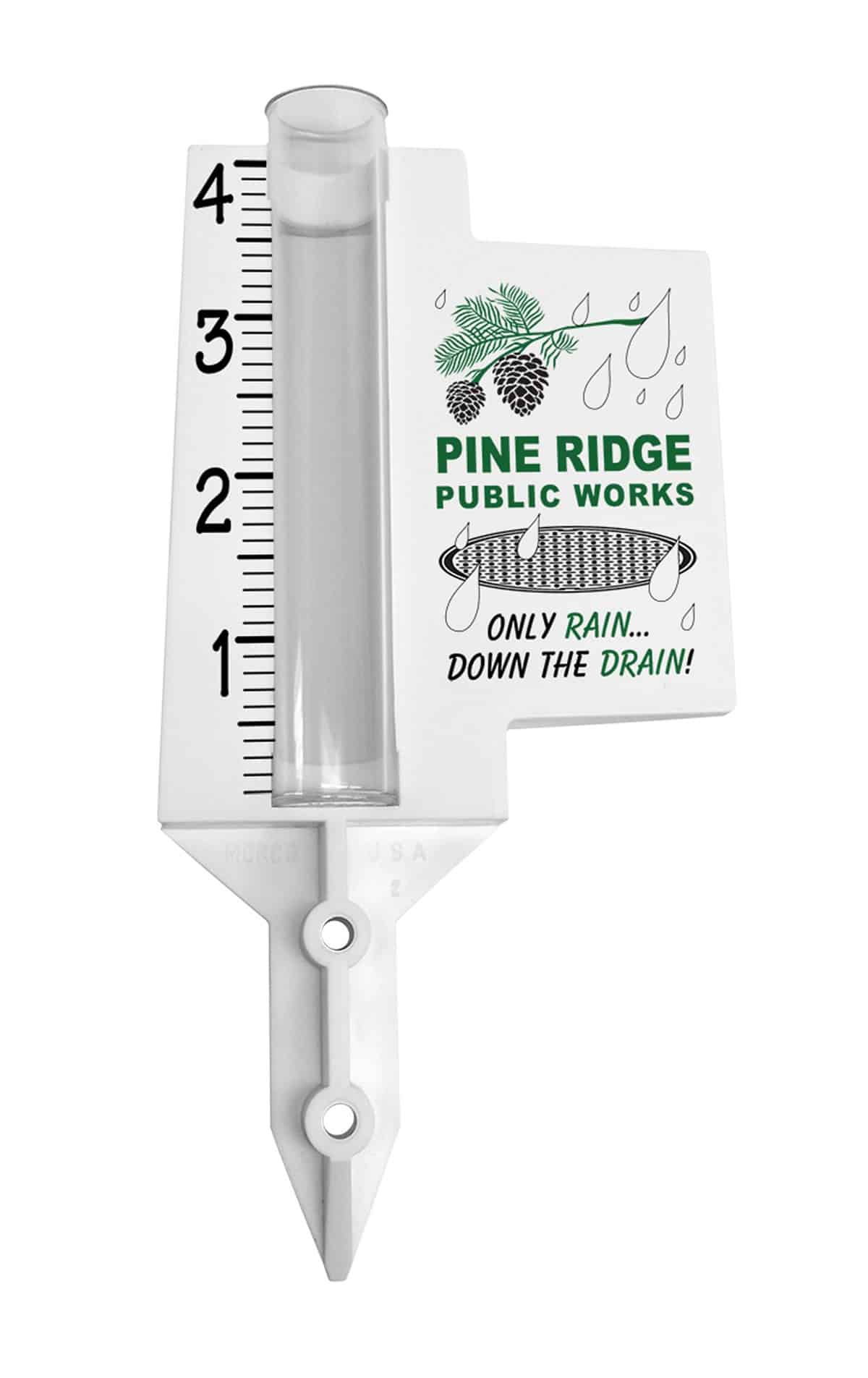 Printed Rain Gauges, Promotional Trigon International Inc.