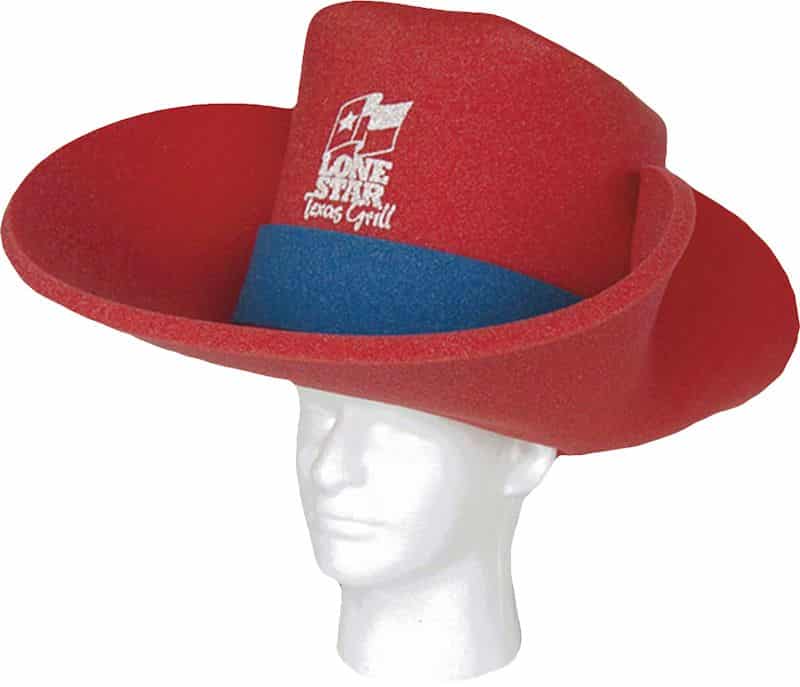Lone Star Texas Grill Cowboy Hat with Band