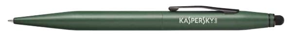 Tech2 & Tech3 Ballpens with Stylus, by Cross | 2 Green Tech2 with Kaspersky logo