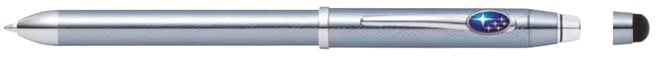 Tech2 & Tech3 Ballpens with Stylus, by Cross | 12 Blue Cross Tech3 Pen with Subaru Logo