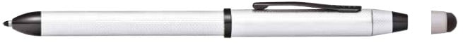 Tech2 & Tech3 Ballpens with Stylus, by Cross | 11 Cross tech 3 brushed chrome multi function pen pencil